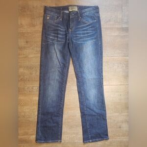 Dear John American Standard Women's Blue Denim Modern Luxury Jeans Size 25